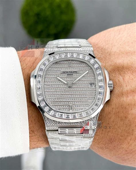 patek philippe 5719 10g nautilus|Patek Philippe Nautilus with diamonds.